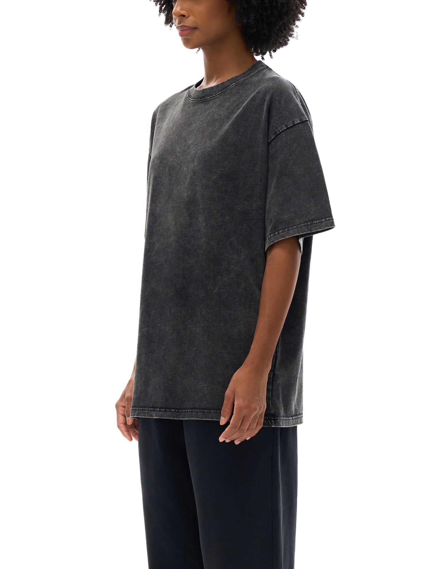Silly King - Acid Wash Oversize T-Shirt