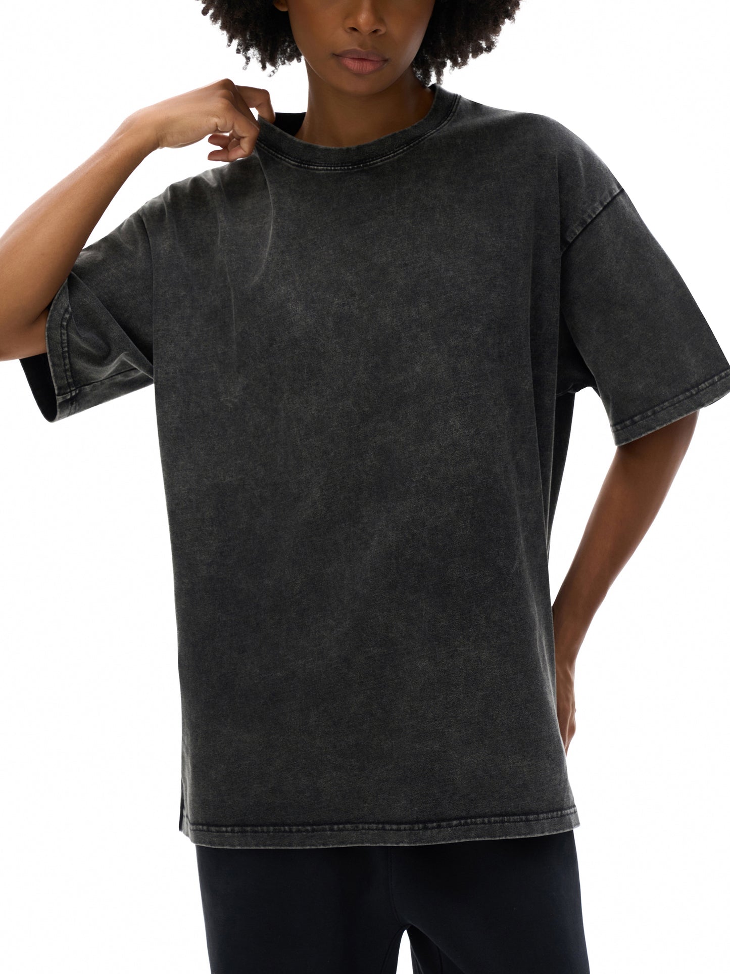 Depose All Kings - Acid Wash Oversize T-Shirt