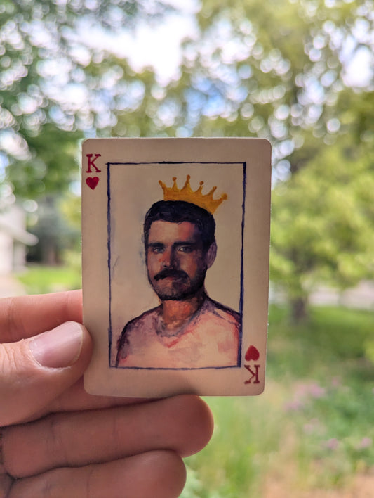 Silly King Stickers